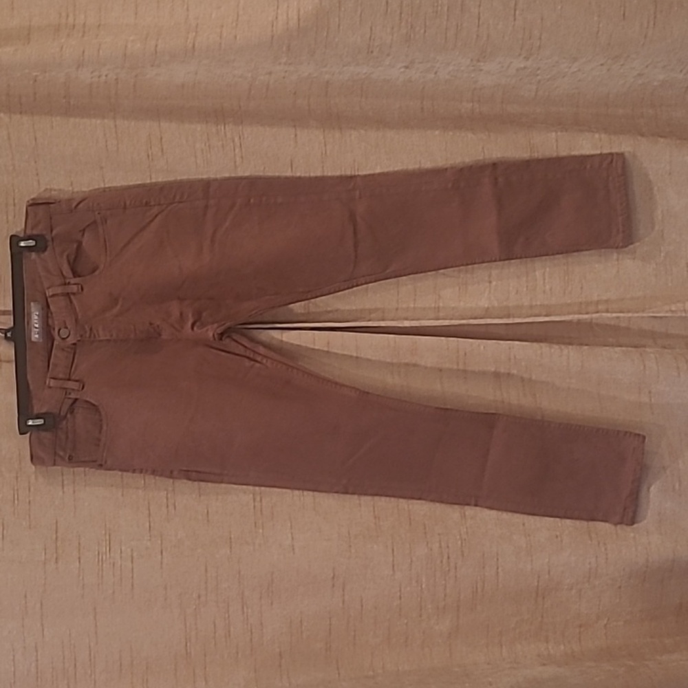 A-FRAME mens denim skinny jeans copper color sz36x32